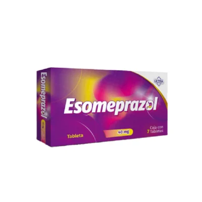 Esomeprazol 40mg tabletas 7 tabletas