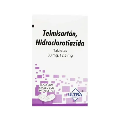 Telmisartan/Hidroclorotiazida tabletas 80mg/12.5mg