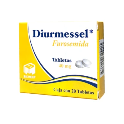 Diurmessel 40mg tabletas (furosemida 40mg)