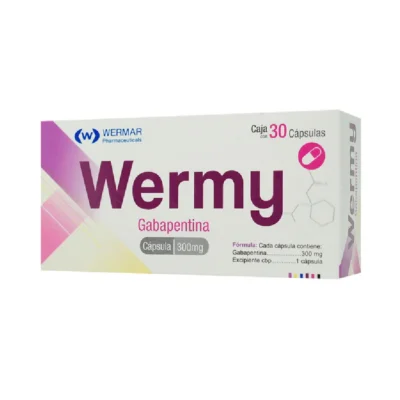 Wermy 300mg cápsulas (gabapentina)
