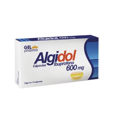 Algidol 600mg cápsula (ibuprofeno)