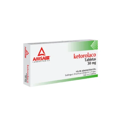 Ketorolaco 30mg tabletas sublingual