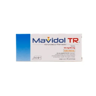 Mavidol TR sublingual (ketorolaco/tramadol 10mg/25mg)