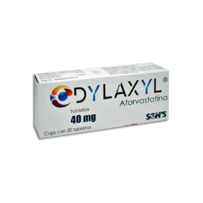 Dylaxyl 40mg tabletas (atorvastatina 40mg)