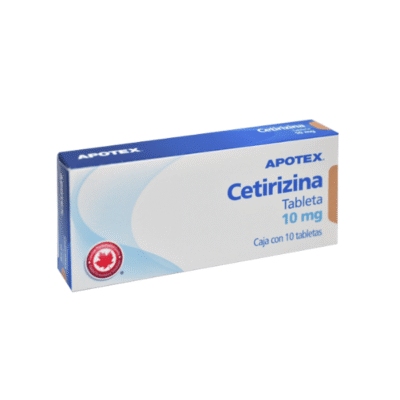 Cetirizina 10mg tabletas