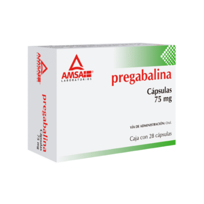 Pregabalina 75mg cápsula
